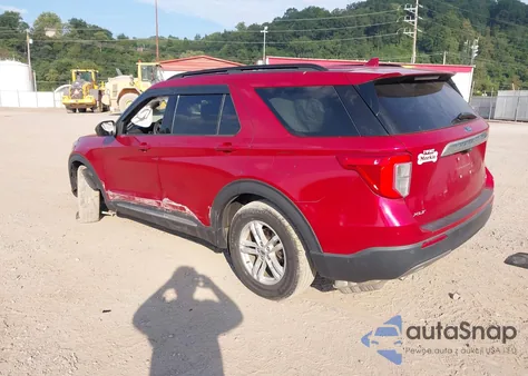 2020 Ford Explorer Xlt from USA, damaged, VIN 1FMSK8DH2LGC97765